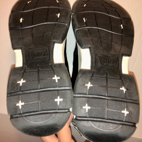 NWT Dingo Women’s Safari Zebra Calf Hair Leather Sneaker Booties black size 9 M - Picture 14 of 16